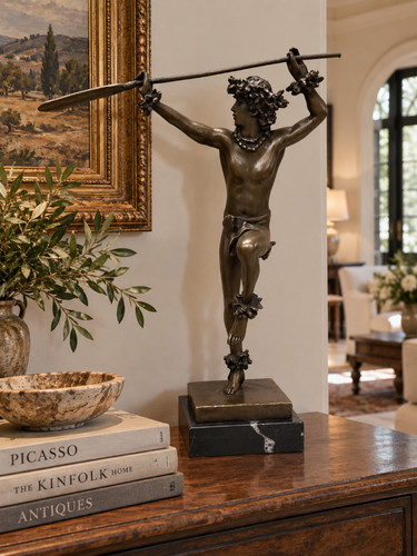 Classical bronze sculpture - sculpture, of