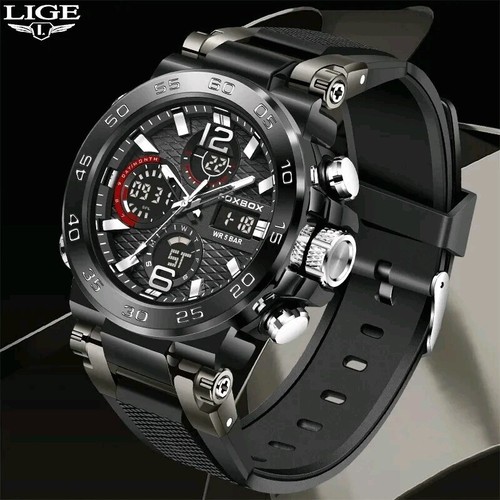 Mens sports diver wristwatch - mens,