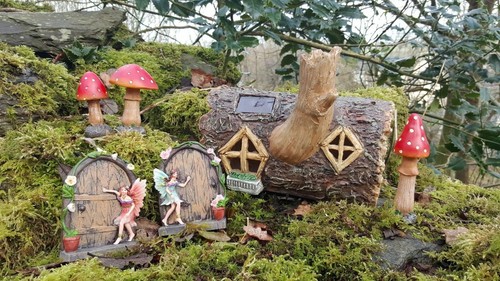 Solar garden ornament - solar, fairy