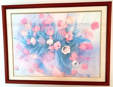 Tulips Flower Painting by