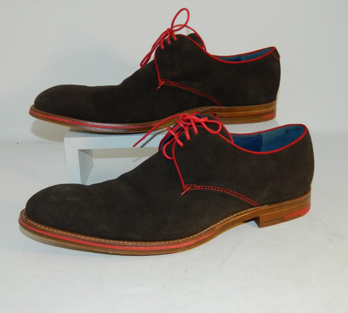 Barker brown men - brown, suede