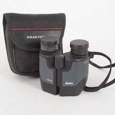 PRAKTICA SPORT DELTA iR 12 x25 COMPACT BINOCULARS With ORIGINAL CASE & STRAP