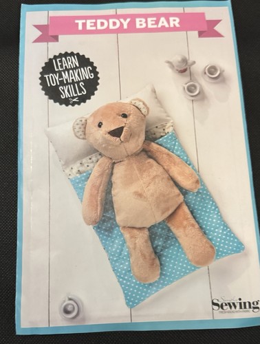 Teddy bear sewing pattern - bear,