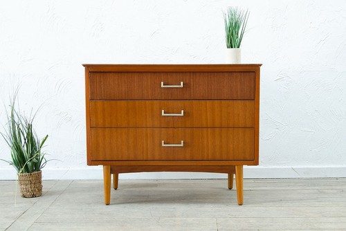 Mid century teak chest - chest, of