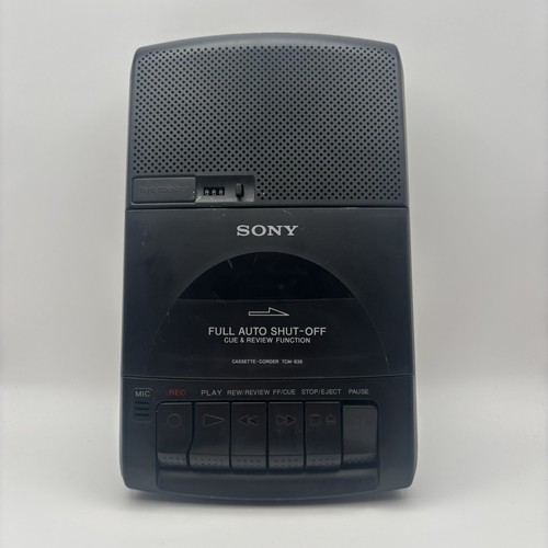 Sony tcm 939 cassette corder - sony, cassette-corder
