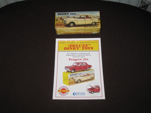 Atlas dinky deluxe peugeot - atlas,