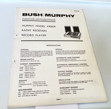 Vintage Bush murphy Bush Model