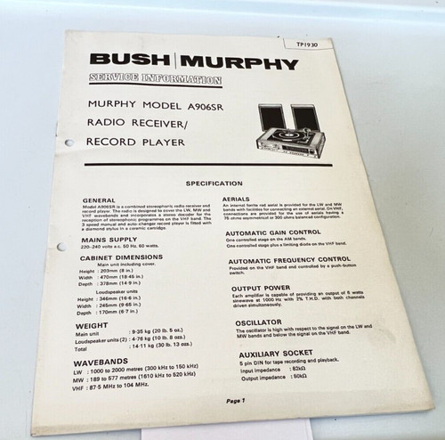 Vintage bush murphy - vintage,