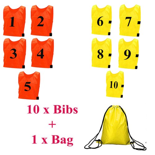 Numbered football hi viz - 10,