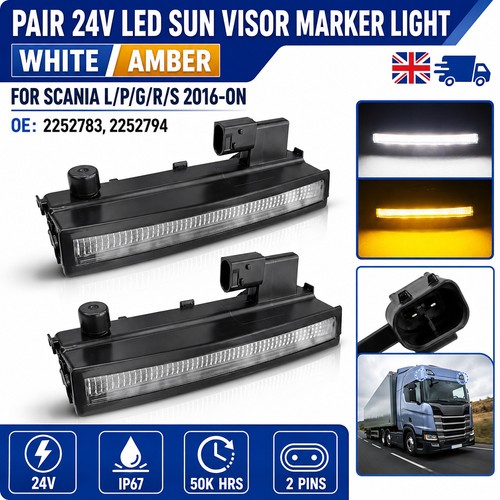 Sun visor led marker - sun,
