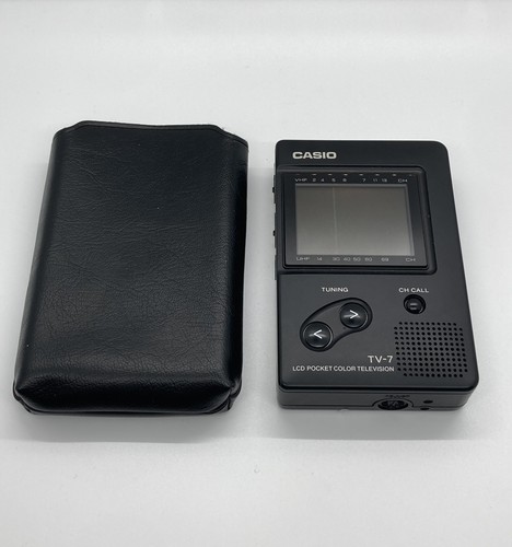 Vintage casio lcd pocket - tv-7,