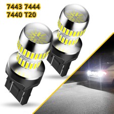 2x FOR VW CADDY MK4 T20 7443 LED Sidelight DRL WHITE 6000K DAYTIME LIGHTS 2015