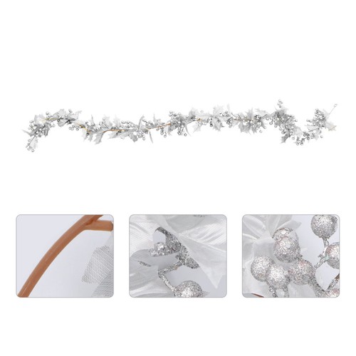 Christmas rattan garland berry - rattan,