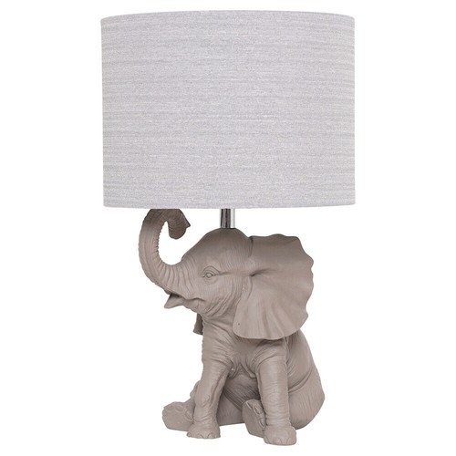 Table lamp grey - grey, resin