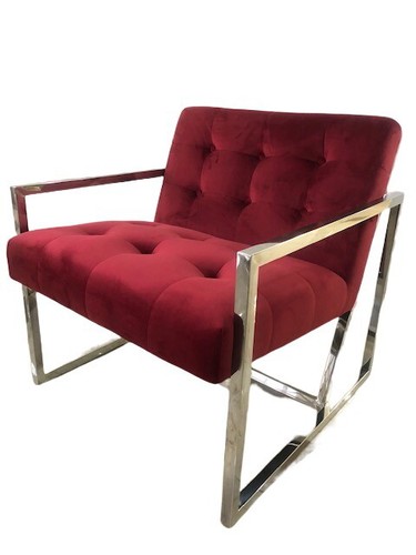 Chesterfield armchair red - chesterfield,