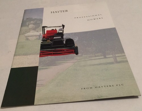 Hayter professional mowers - hayter,