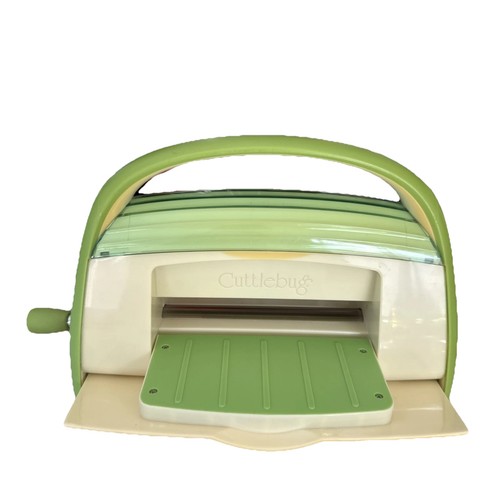 Cricut cuttlebug green die - cricut,