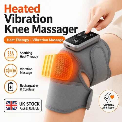 Rechargeable heated knee - heated,