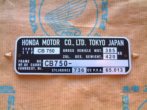Honda 750 four - 750, k2-k6
