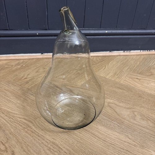 Vintage pear shaped - pear, glass