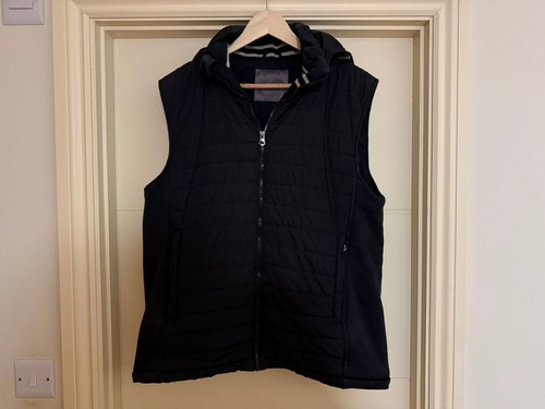 Zara man black - man, bodywarmer