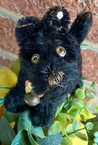 Vtg rare steiff black - rare,
