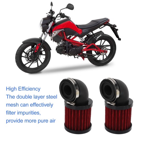 Black red motorcycle air - red,