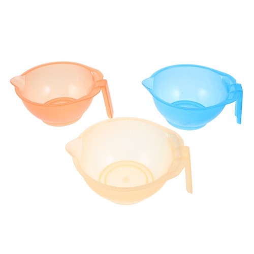 3pcs hair dye bowl - bowl, with