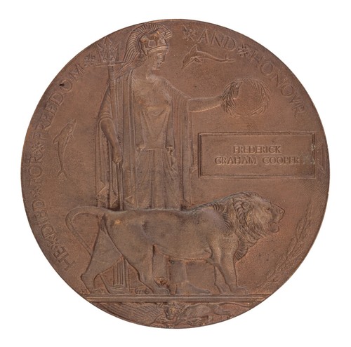 Ww1 memorial plaque frederick - ww1,