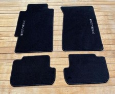 For Honda Prelude Turbo Si EX 4WS Floor Mats Carpet Black Set of4 1988/1991