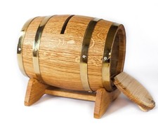 Wooden Oak Wedding card post box  - Luxury rustic wedding post box 