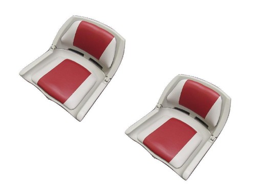 Folding boat seat red - folding,