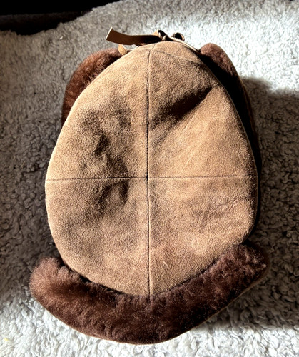 Premium real sheepskin ushanka - real,