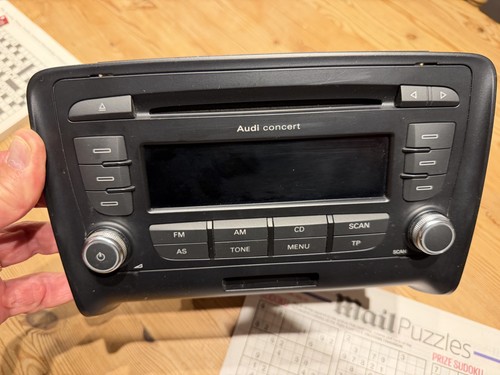 Audi tts mk2 concert - cd, radio