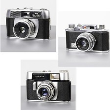 3X Vintage cameras - Zeiss