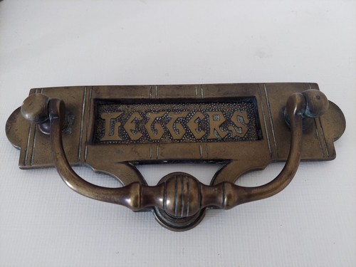 Edwardian door knocker 23cm - edwardian,