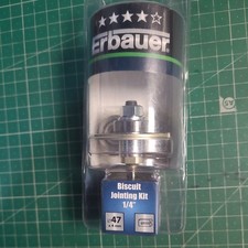 ERBAUER BISCUIT JOINTING KIT 1/4" 47mm