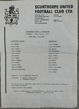 SCUNTHORPE V SUNDERLAND