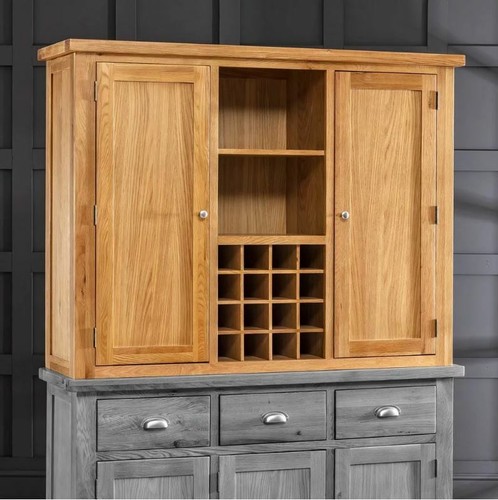 Cheshire oak triple larder - cheshire,