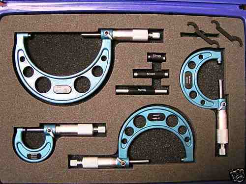 Outside micrometer set - outside,