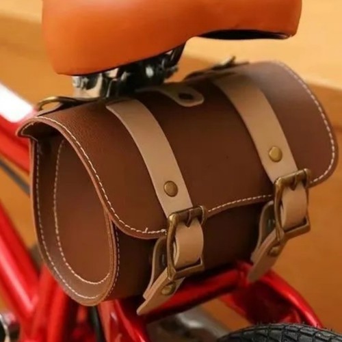 Leather cycle bag - bag, universal