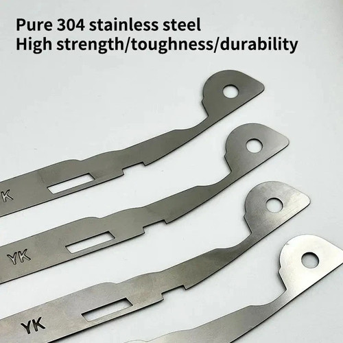 2pcs front bumper clip - front, repair