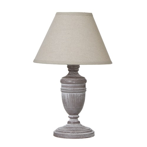 35cm grey urn wooden - wooden, bedside