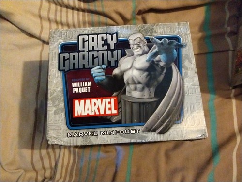 Grey gargoyle bust bowen - gargoyle,