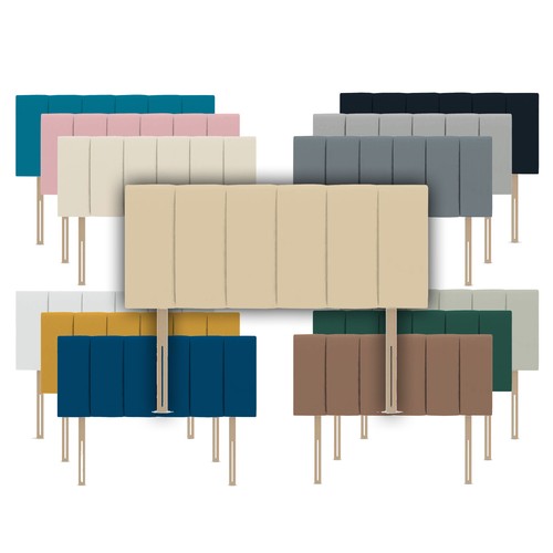 Lined headboard padded - headboard, plush
