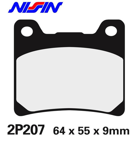 Rear brake pads nissin - rear,