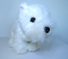 KEEL TOYS WESTIE WEST HIGHLAND TERRIER WHITE DOG PUPPY SOFT PLUSH