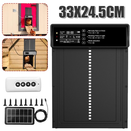 Automatic chicken coop - coop, door