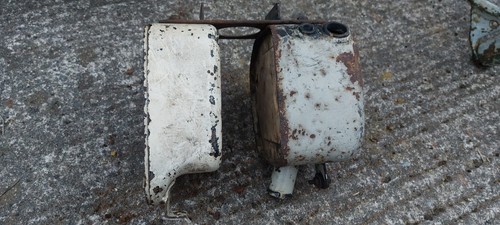 Norton oil tank and toolbox - tank,