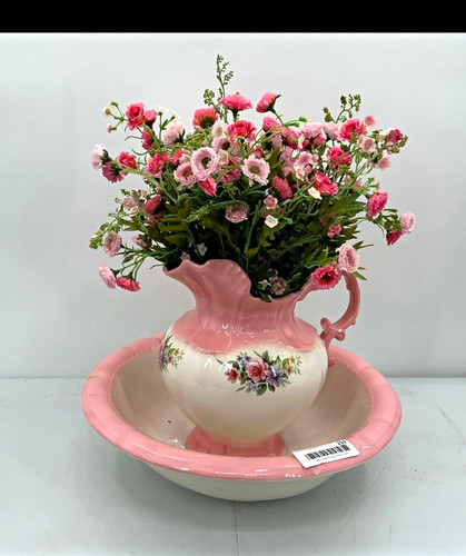 Vintage wash bowl and pitcher - vintage,